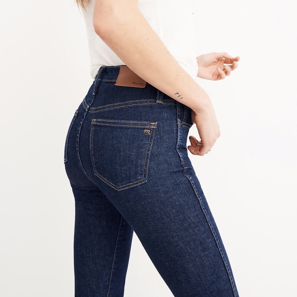 Madewell 10” high rise skinny